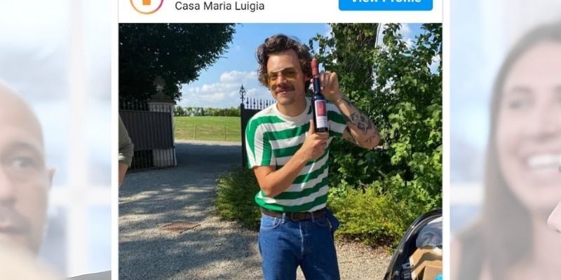 Harry Styles (One Direction) : ce nouveau look qui le rend totalement méconnaissable dans les rues de Rome