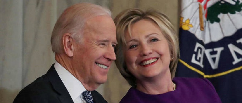 Hillary Clinton officialise son soutien à Joe Biden pour la présidence