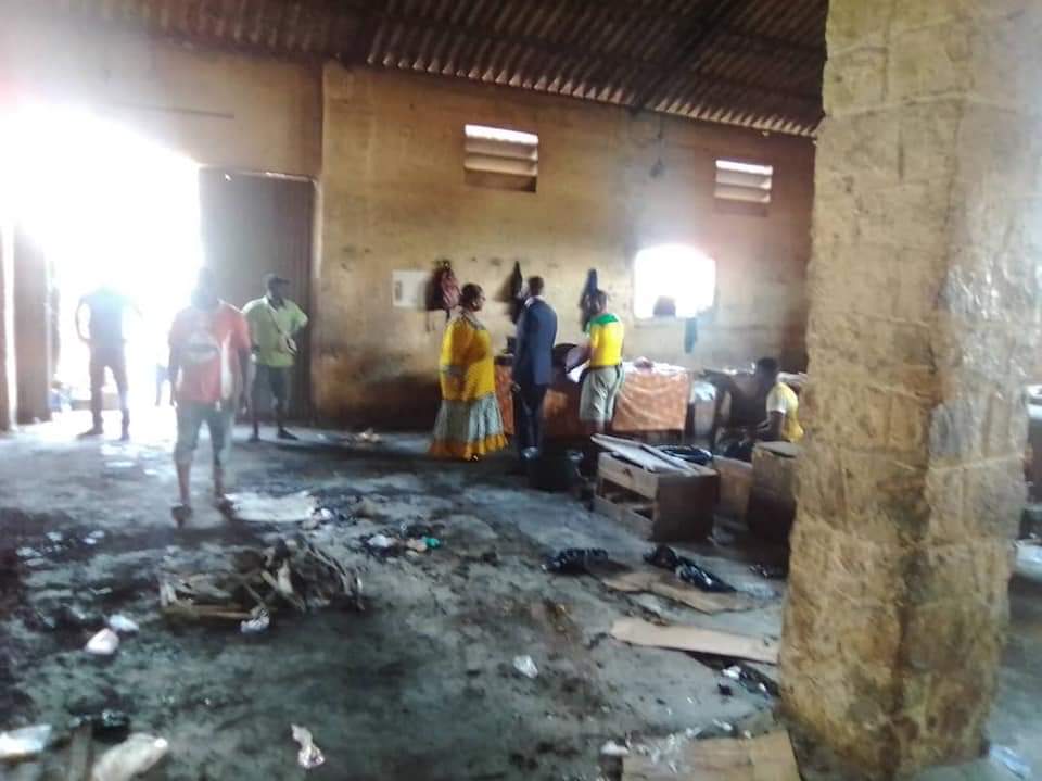 Togo / Grand marché de Lomé : une partie d’Agbadahonou brûlée