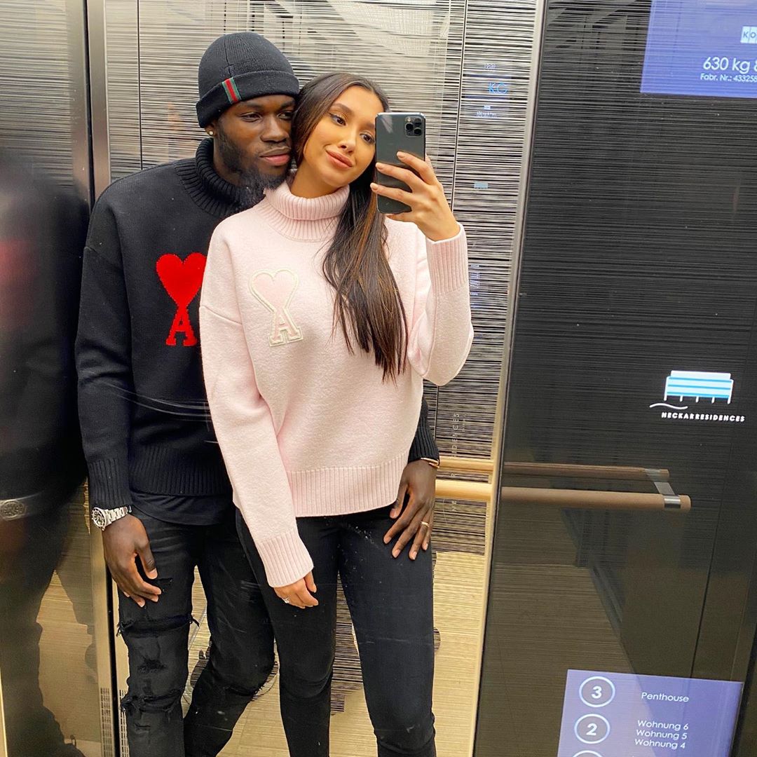 Togo : le joueur Ihlas Bebou s’affiche avec sa femme pour la 1ere fois depuis son mariage (photo)
