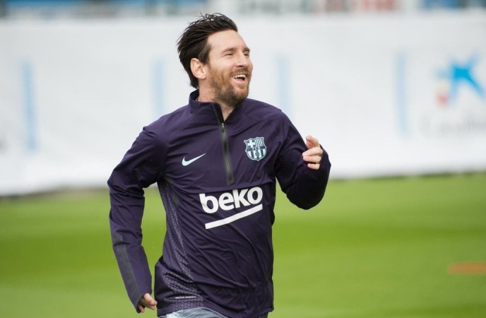 Il est de retour … Lionel Messi est de retour sur le terrain !!! (photo)