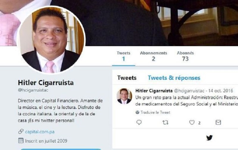 Il s’appelle Hitler et ne peut pas utiliser son prénom sur les réseaux sociaux