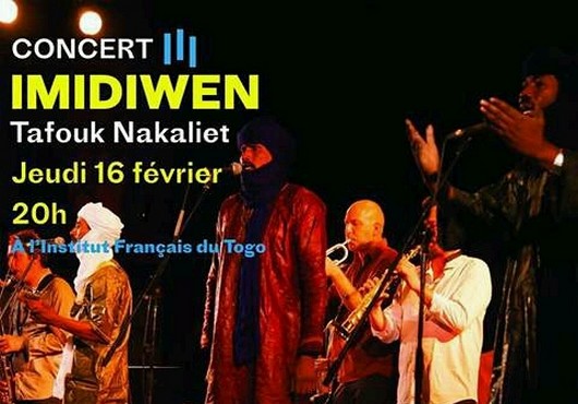 Imidiwen en concert à Lomé
