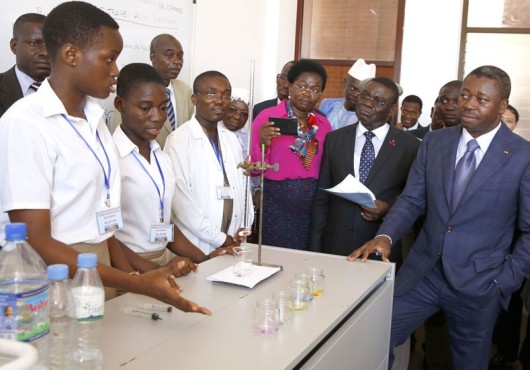 Inauguration du Complexe scientifique de Lomé