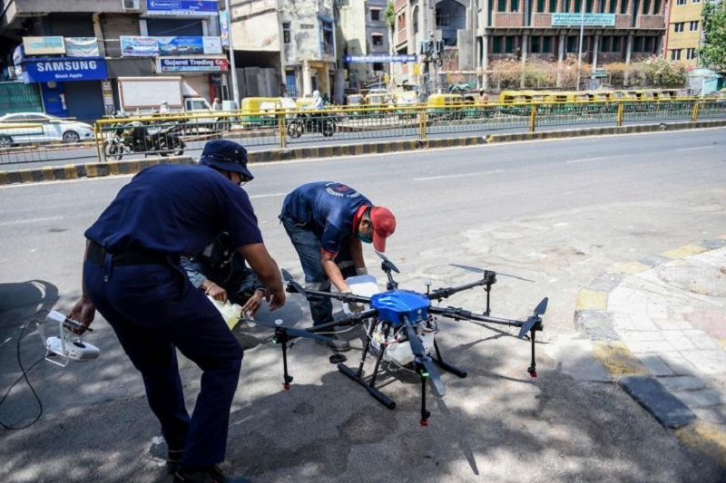 France : un déploiement "sans précédent" de drones pour surveiller les…