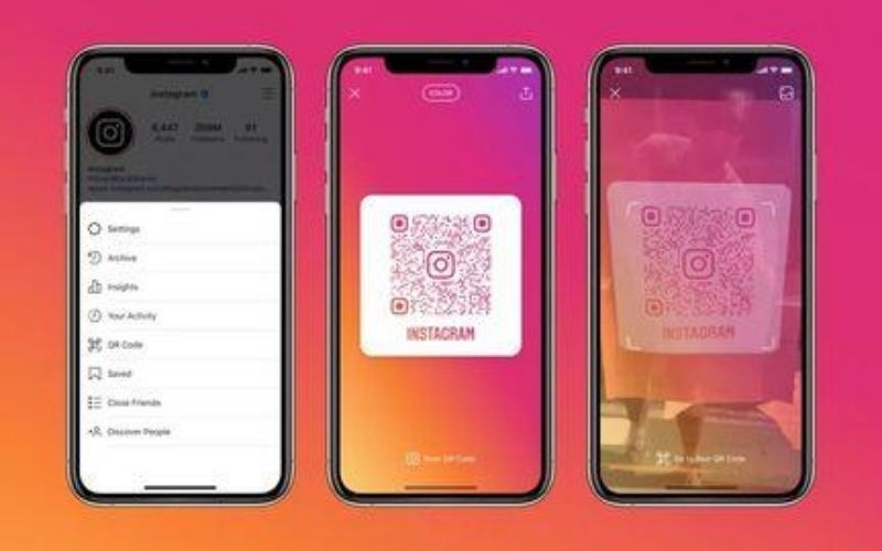 Instagram ajoute les QR Codes pour tomber directement sur un profil