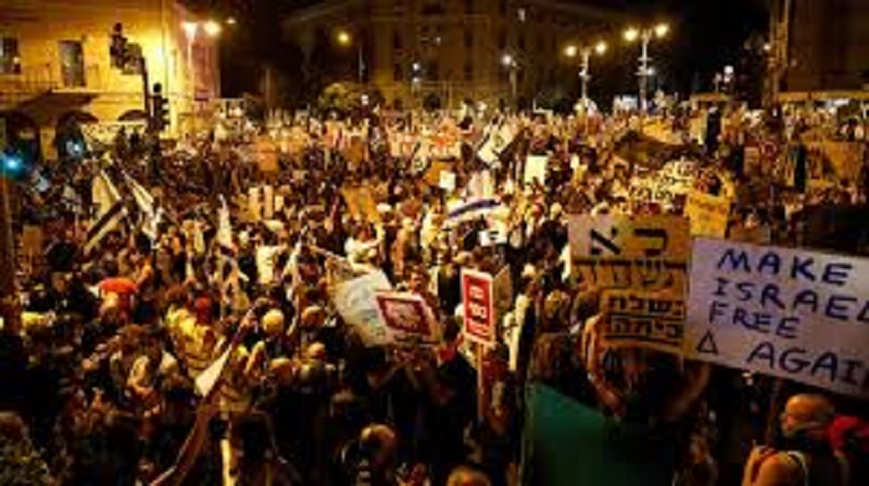 Israël : les populations dans les rues pour exiger le départ de Benjamin Netanyahu