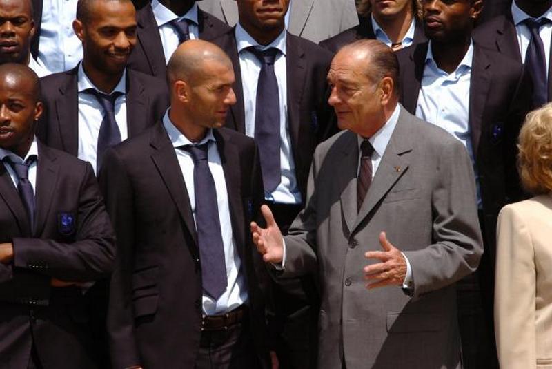 « Je suis triste », Zidane réagit au décès de Jacques Chirac