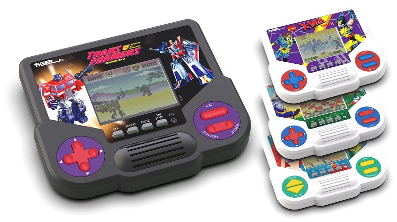 Sonic, X-Men, Transformers, les jeux Tiger des années 90 bientôt de retour (images)