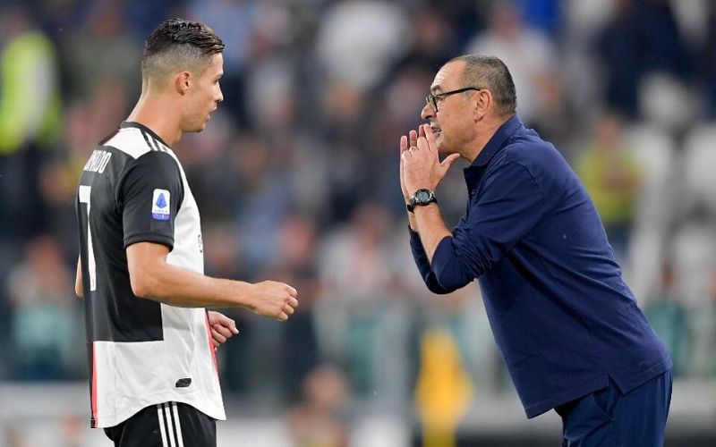 Juventus : la demande de Cristiano Ronaldo   à Maurizio Sarri