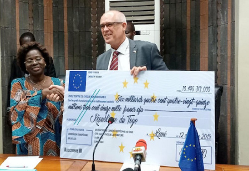 L’Union  européenne octroie  plus de 10 milliards  FCFA au Togo !