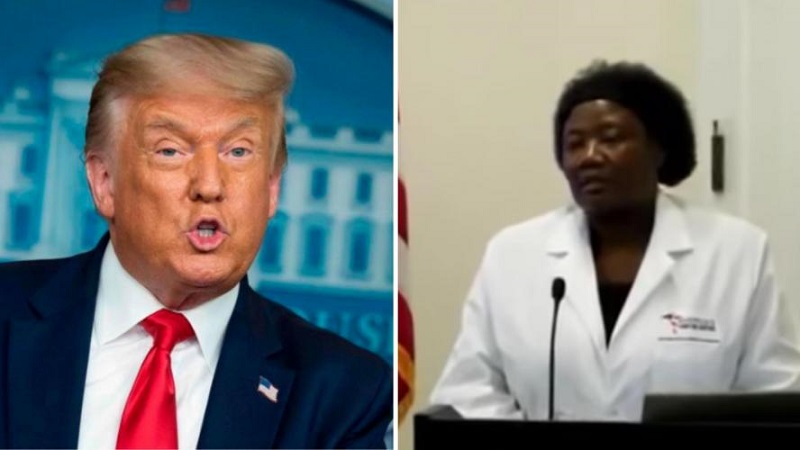La médecin d’une vidéo retweetée par Trump croit aux humains « reptiliens »