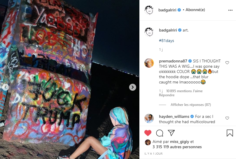 Les jours de Trump sont comptés : Rihanna très agressive avec le président américain