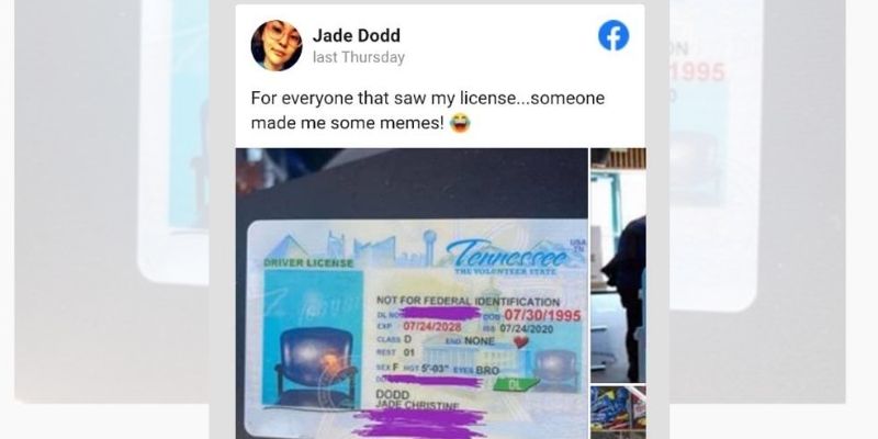 L’administration US remplace la photo du permis de conduire d’une femme par une chaise vide