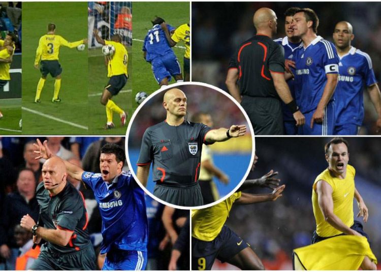 L’arbitre qui a volé Chelsea contre le Barça en 2009 s’est repenti et est devenu prêtre