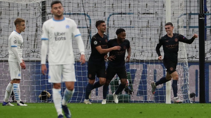 LdC : Manchester City inflige une correction sèche à l’OM sur sa pelouse