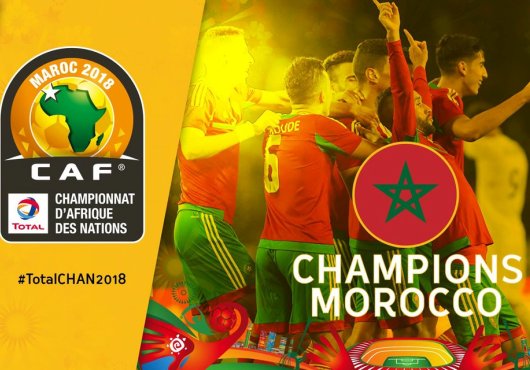 Le Maroc remporte le Championnat d’Afrique des nations aux dépens du Nigeria en finale