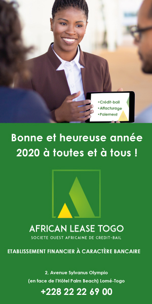 Le message de  vœux d’African Lease Togo aux populations