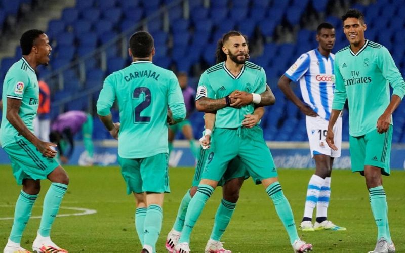Le Real Madrid bat la Real Sociedad et reprend la tête de la Liga