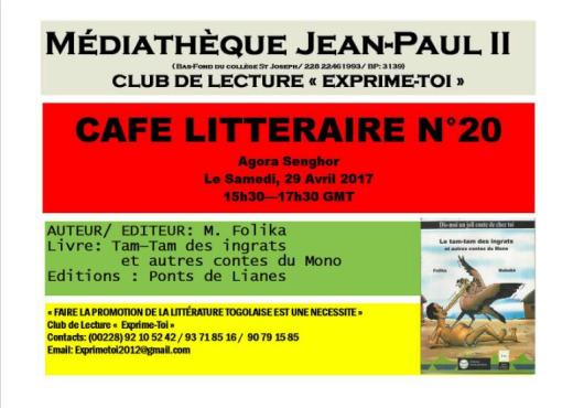 Le Tam-tam des ingrats à la barre