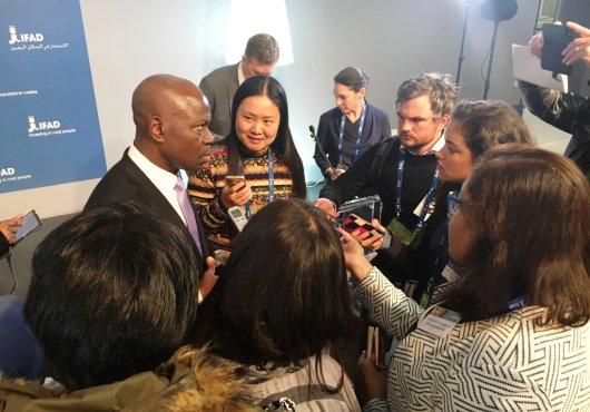Le Togolais Gilbert F. Houngbo prend la tête du FIDA