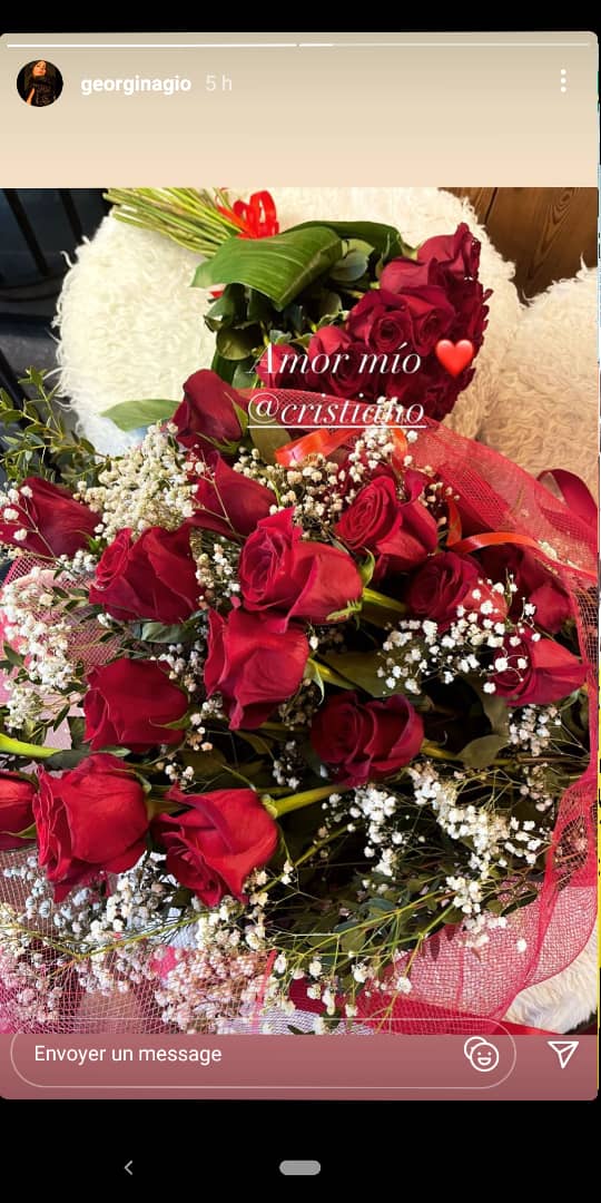 Le cadeau de Cristiano Ronaldo à Georgina pour son anniversaire (photo)