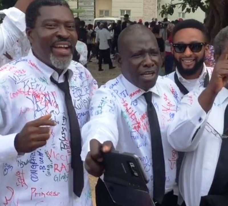 Le célèbre acteur de Nollywood, Kanayo O. Kanayo a décroché son diplôme en Droit (vidéo)