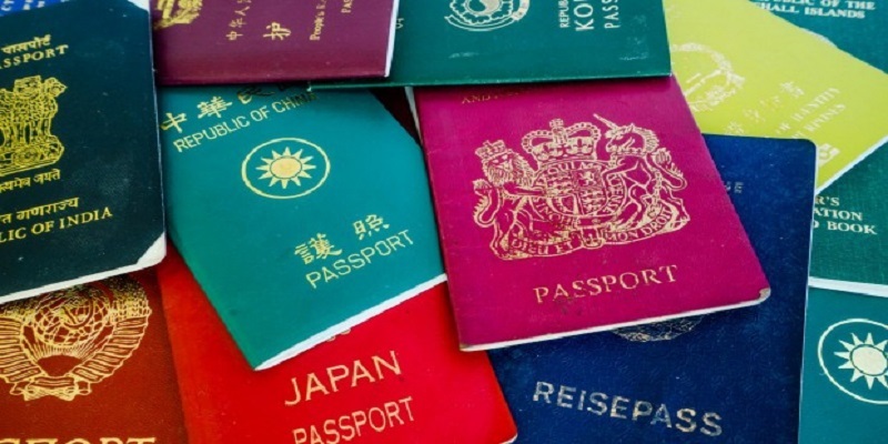 Voici la signification des différentes couleurs des passeports