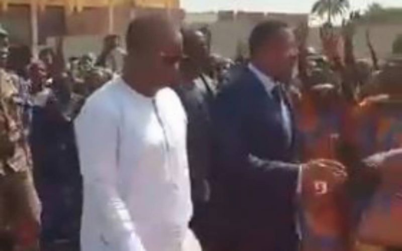Le nouveau président de la Guinée Bissau, Umaro  Sissoco chez  Faure Gnassingbé ce jeudi