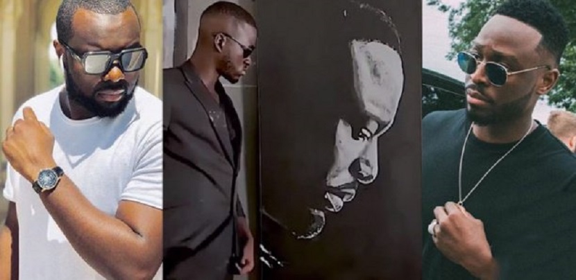 Le peintre Boubou Design séduit Dadju