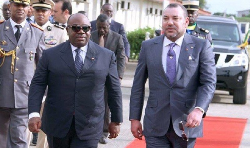Le roi Mohammed VI en vacances d’été chez le président Ali Bongo