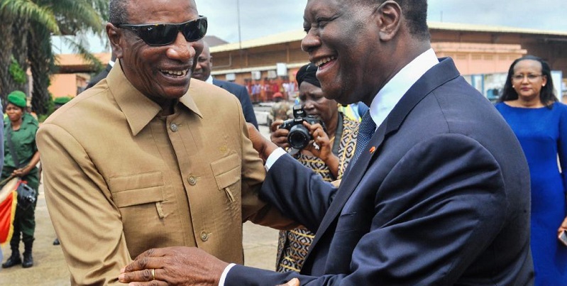 Les Présidents Alpha Condé et Alassane Ouattara chez Macron la semaine prochaine