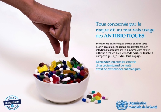 Les antibiotiques ne sont pas des bonbons