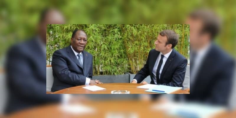 Les grands sujets de l’entretien entre les présidents Macron et Ouattara ce mardi 9 juillet