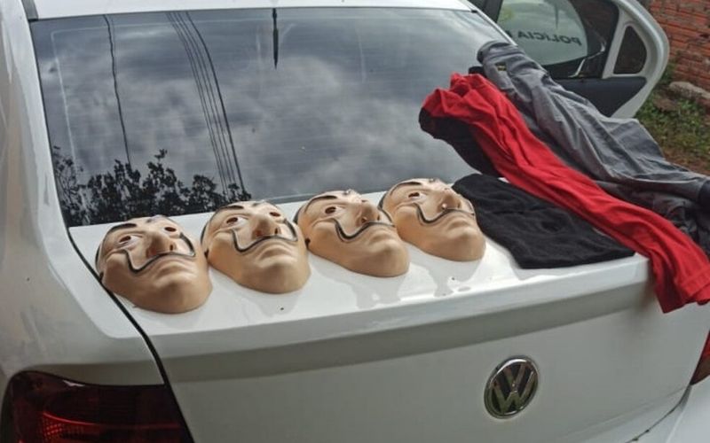 Brésil : des voleurs en costumes de La Casa de Papel dévalisent 10 millions FCFA