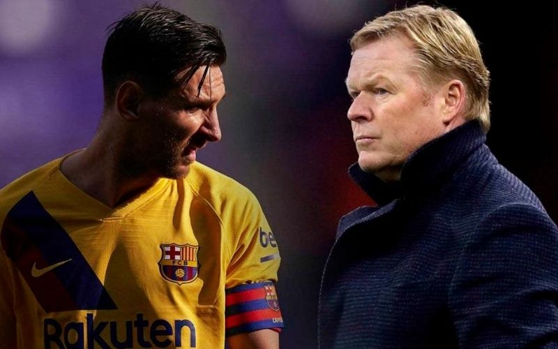 Barça : Koeman veut rencontrer encore Messi