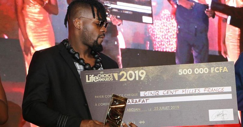 Life Choice Awards : Arafat remporte la palme d’Or dans la catégorie musique