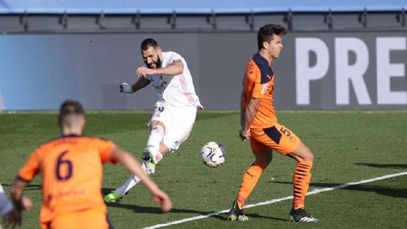 Liga : Benzema mène le Real Madrid au succès