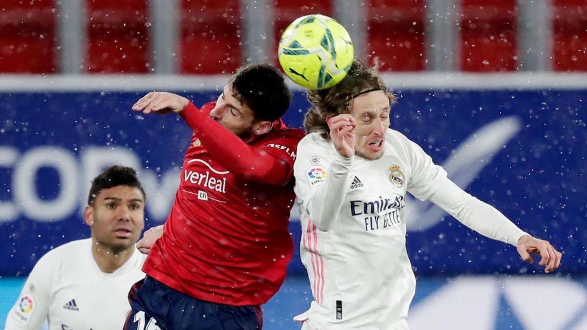 Liga : le Real Madrid en panne contre Osasuna