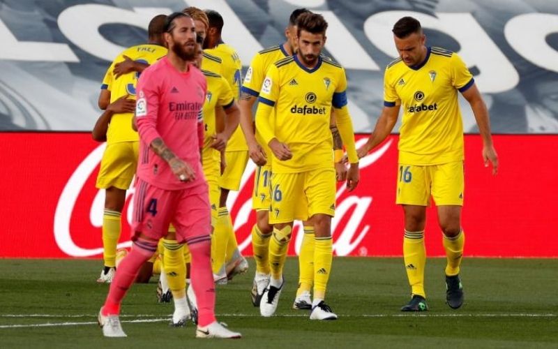 Liga : le promu Cadiz inflige au Real Madrid de Zidane sa première défaite de la saison
