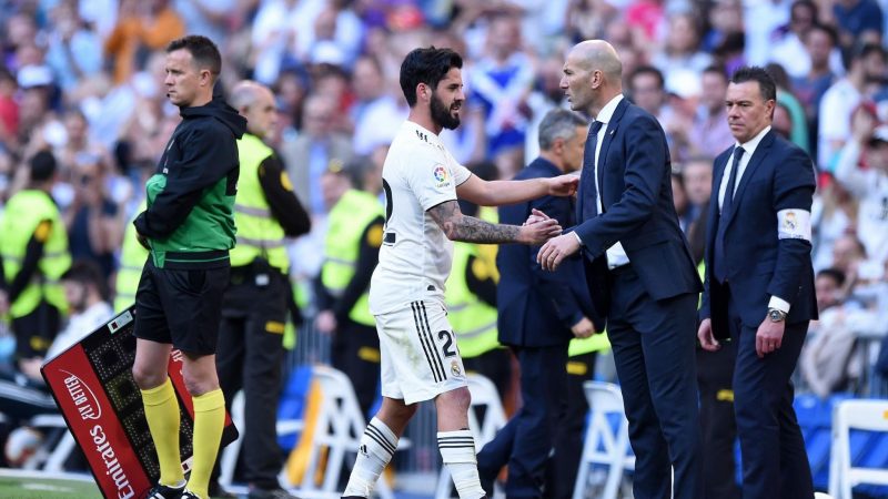 Liga : retour gagnant pour Zidane au Santiago Bernabeu