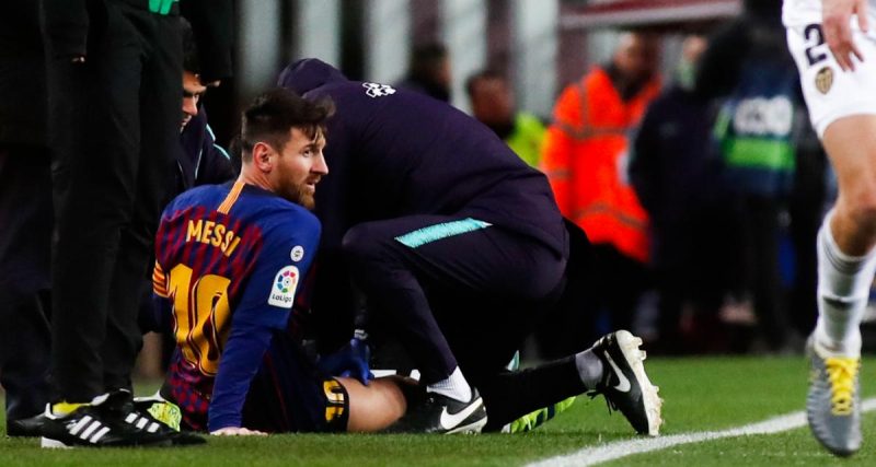 Liga : touché à la cuisse, Messi serait incertain face au Real Madrid
