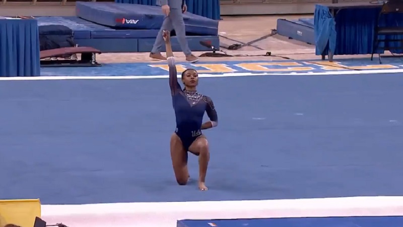 L’incroyable performance de cette gymnaste fait le tour du monde (vidéo)