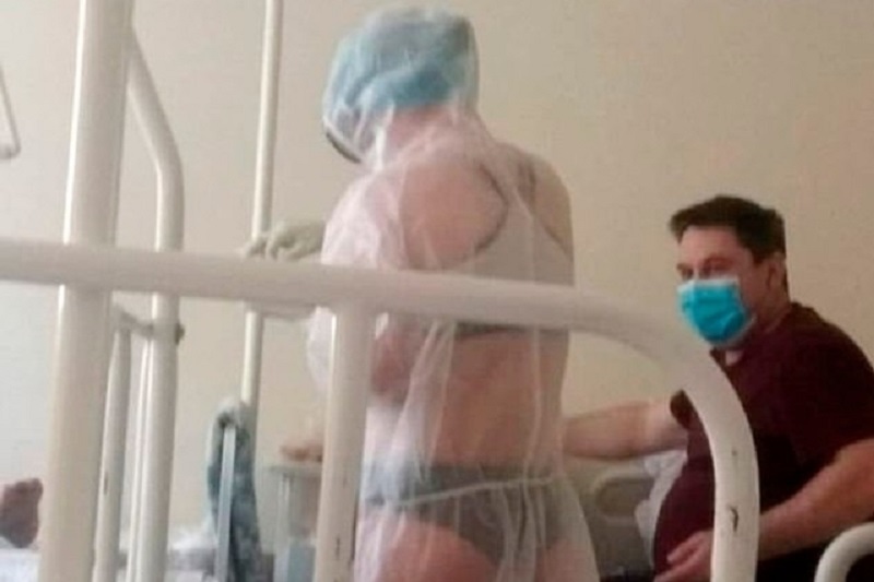 « L’infirmière en bikini » devient présentatrice météo (photo)