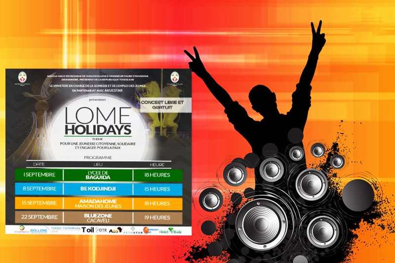 Lomé Holidays, l’événement inédit des vacances 2018 à Lomé