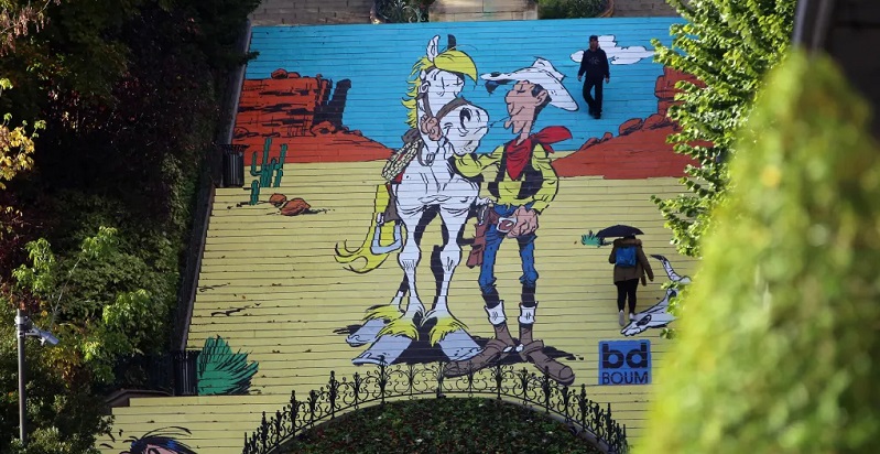 Lucky Luke confronté au racisme dans son dernier album