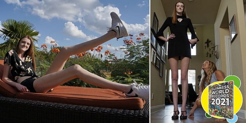 Maci Currin : A 17 ans, elle détient le record des plus longues jambes du monde (vidéo)