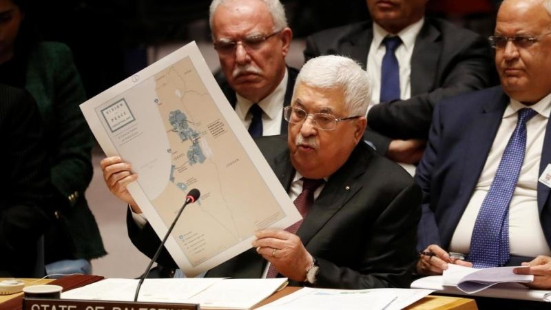 A l’ONU, Mahmoud Abbas rejette  le plan de paix israélo-américain