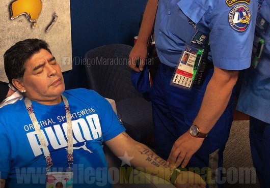 Diego Maradona réveillé après son malaise vagal d’hier soir