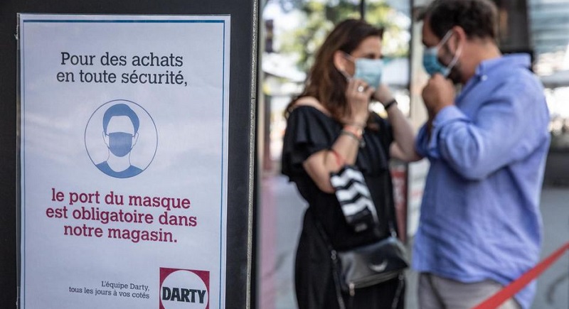 Masques obligatoires en France dès ce lundi : l’amende sera de 135 euros
